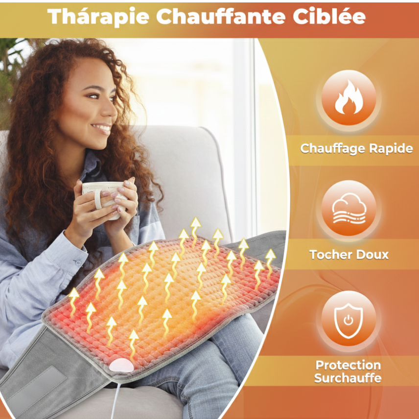 Ceinture Chauffante Lombaire ❄️