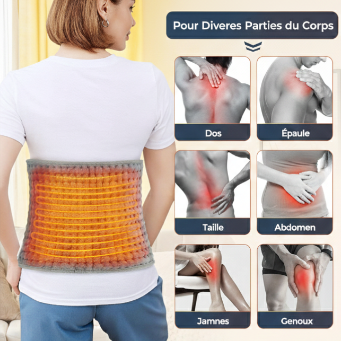 Ceinture Chauffante Lombaire ❄️